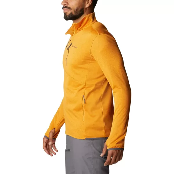 imageColumbia Mens Park View Fleece Full ZipMango HeatherShark