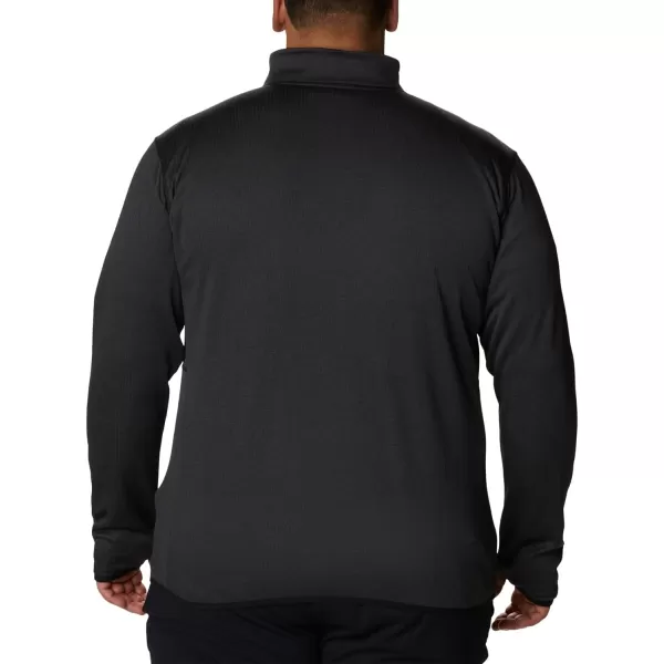imageColumbia Mens Park View Fleece Half ZipBlack Heather