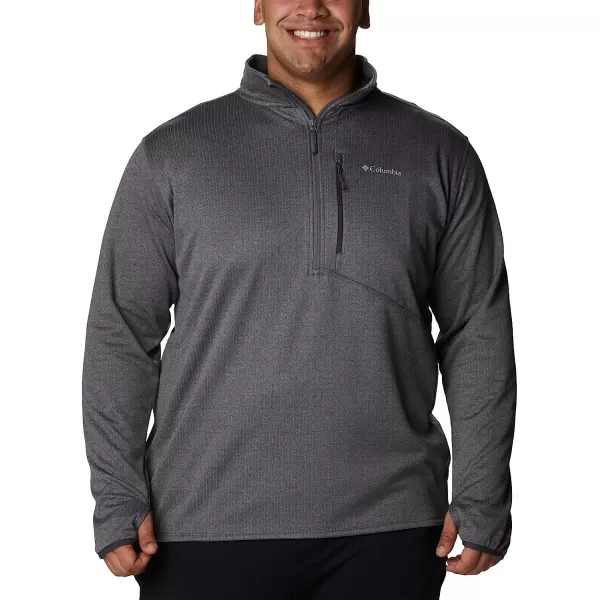 imageColumbia Mens Park View Fleece Half ZipCity Grey Heather