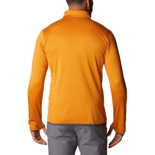 imageColumbia Mens Park View Fleece Half ZipMango Heather