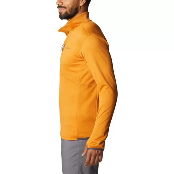imageColumbia Mens Park View Fleece Half ZipMango Heather
