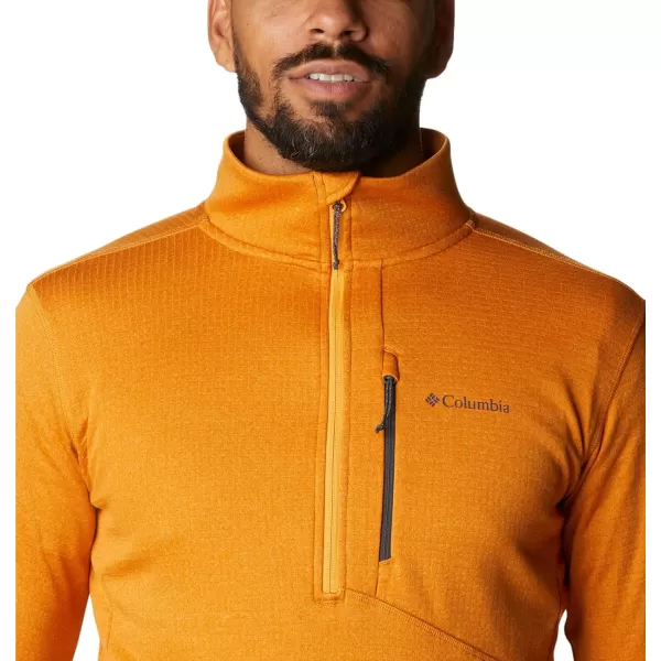 imageColumbia Mens Park View Fleece Half ZipMango Heather