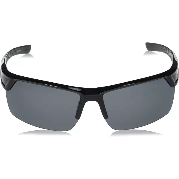imageColumbia Mens Peak Racer Rectangular SunglassesBlackSmoke Polarized