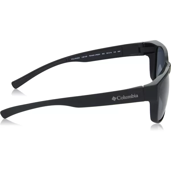 imageColumbia Mens Penns Creek Rectangular SunglassesMatte Black