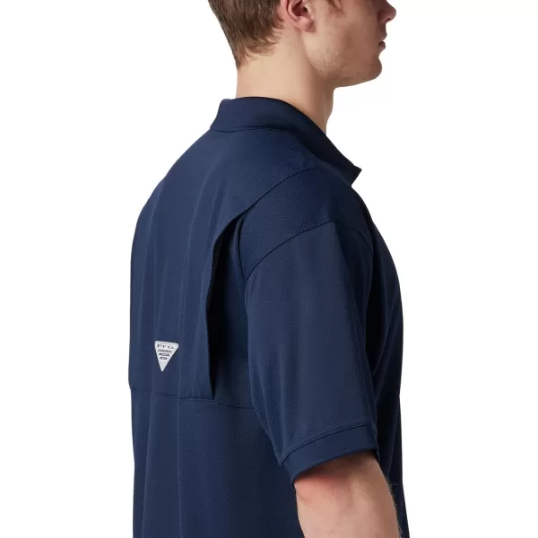 imageColumbia Mens Perfect Cast Polo ShirtBig Collegiate Navy