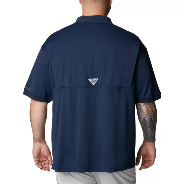 imageColumbia Mens Perfect Cast Polo ShirtBig Collegiate Navy