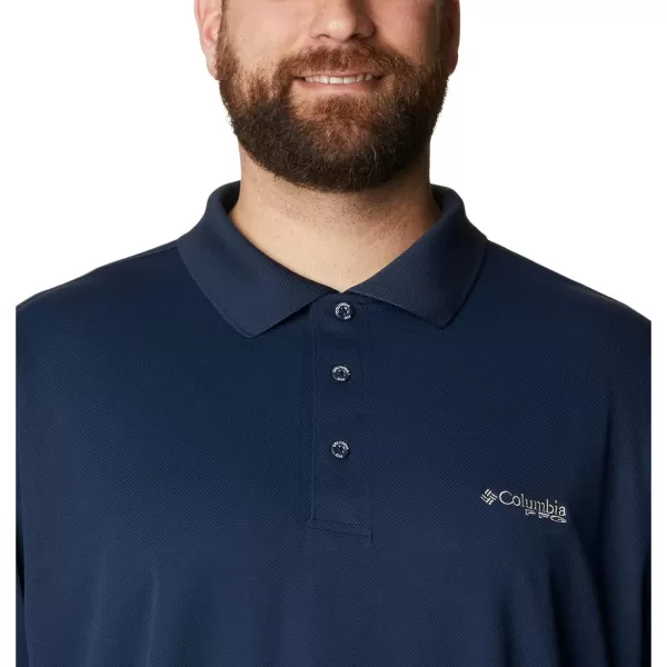 imageColumbia Mens Perfect Cast Polo ShirtBig Collegiate Navy