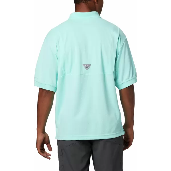 imageColumbia Mens Perfect Cast Polo ShirtBig Gulf Stream
