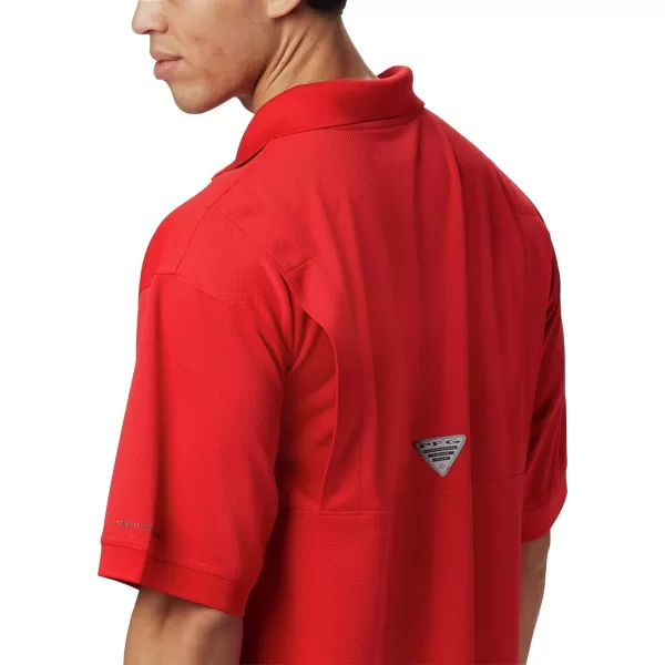 imageColumbia Mens Perfect Cast Polo ShirtBig Red Spark
