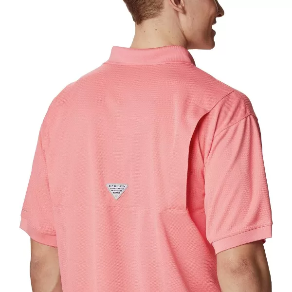 imageColumbia Mens Perfect Cast Polo ShirtBig Salmon