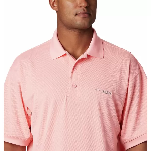 imageColumbia Mens Perfect Cast Polo ShirtBig Sorbet