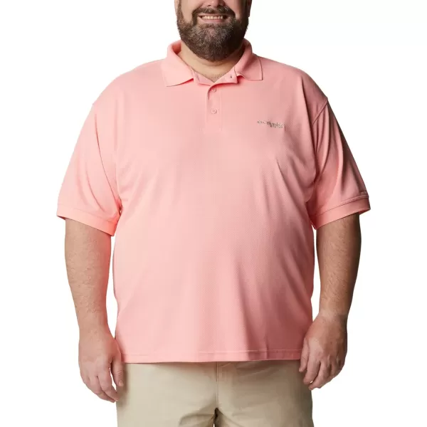 imageColumbia Mens Perfect Cast Polo ShirtBig Sorbet