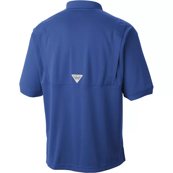 imageColumbia Mens Perfect Cast Polo ShirtBig Vivid Blue
