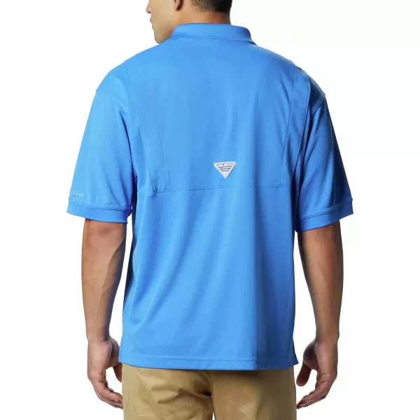 imageColumbia Mens Perfect Cast Polo ShirtBig Vivid Blue