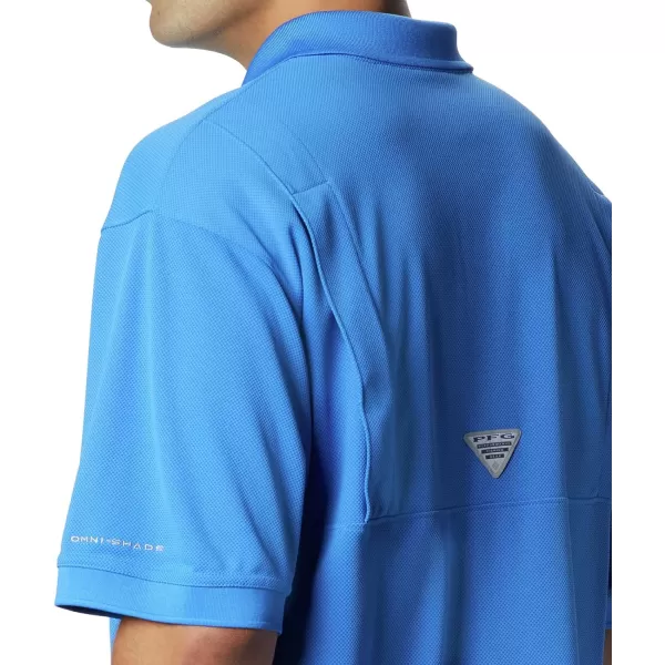 imageColumbia Mens Perfect Cast Polo ShirtBig Vivid Blue