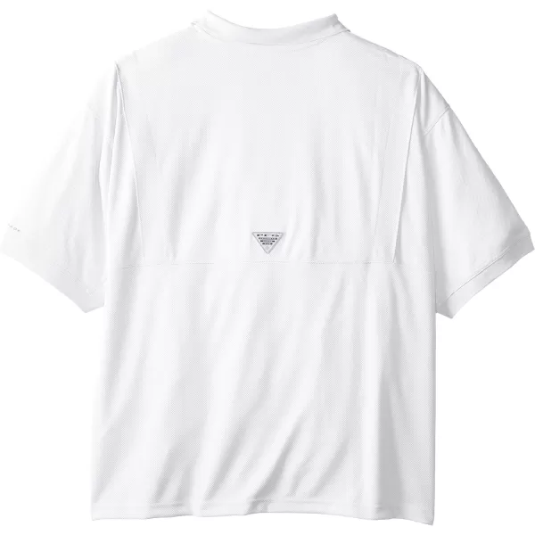 imageColumbia Mens Perfect Cast Polo ShirtBig White