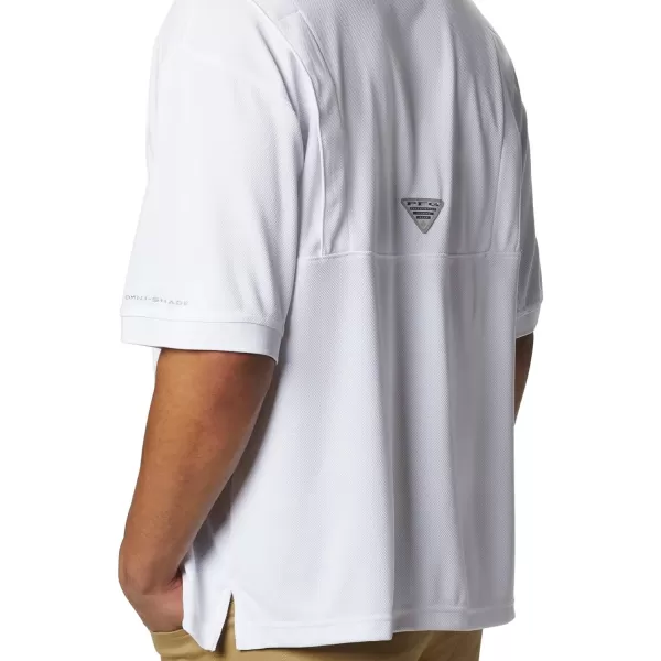 imageColumbia Mens Perfect Cast Polo ShirtBig White