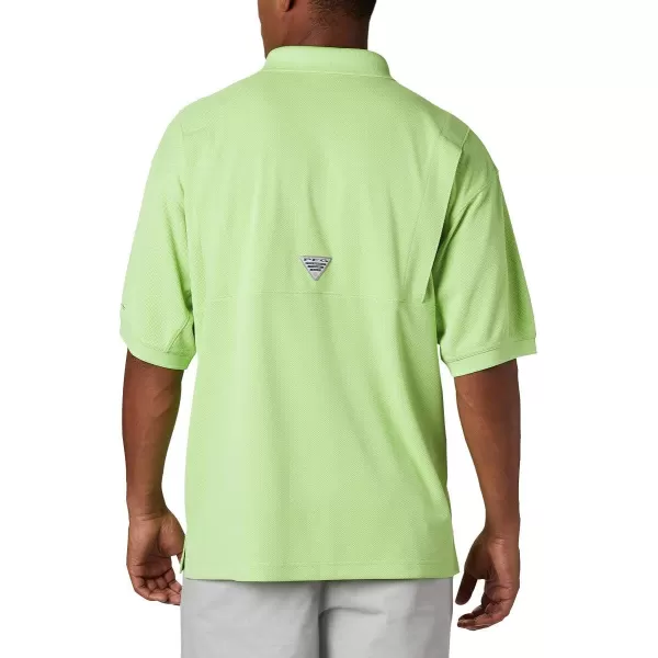 imageColumbia Mens Perfect Cast Polo ShirtClassic Fit Jade Lime