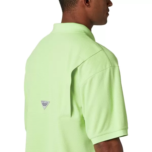 imageColumbia Mens Perfect Cast Polo ShirtClassic Fit Jade Lime