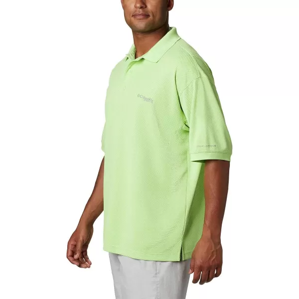 imageColumbia Mens Perfect Cast Polo ShirtClassic Fit Jade Lime