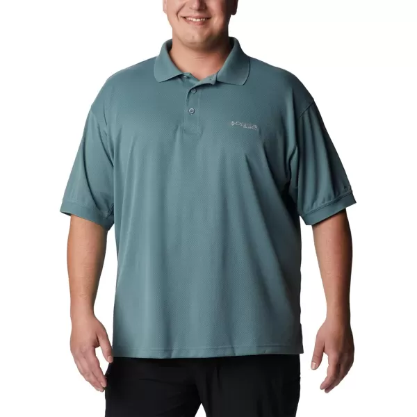 imageColumbia Mens Perfect Cast Polo ShirtClassic Fit Metal