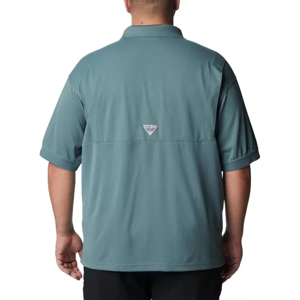 imageColumbia Mens Perfect Cast Polo ShirtClassic Fit Metal