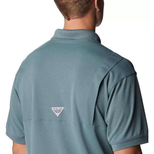 imageColumbia Mens Perfect Cast Polo ShirtClassic Fit Metal
