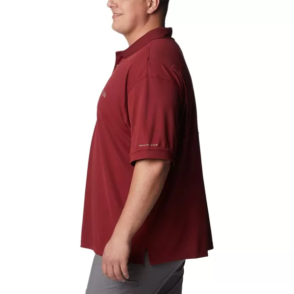 imageColumbia Mens Perfect Cast Polo ShirtClassic Fit Red Jasper