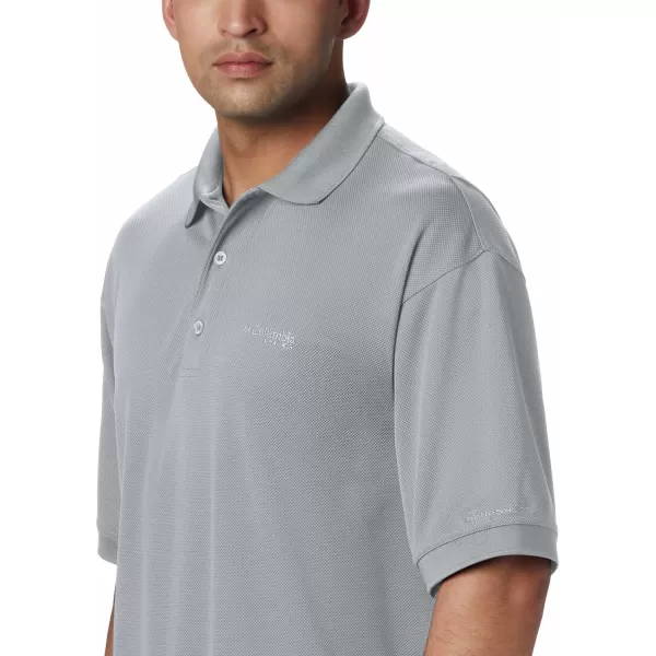 imageColumbia Mens Perfect Cast Polo ShirtRelaxed Fit Cool Grey