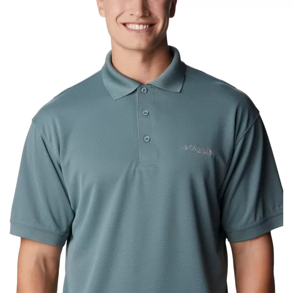 imageColumbia Mens Perfect Cast Polo ShirtRelaxed Fit Metal