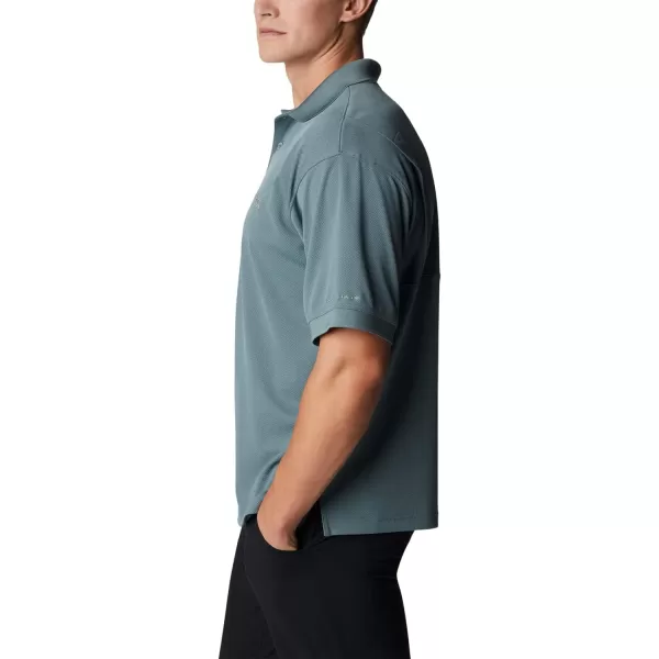 imageColumbia Mens Perfect Cast Polo ShirtRelaxed Fit Metal