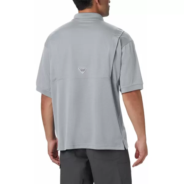 imageColumbia Mens Perfect Cast Polo ShirtTall Cool Grey