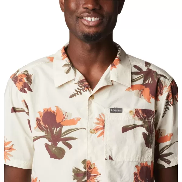 imageColumbia Mens Pine Canyon Short SleeveChalk Staycation