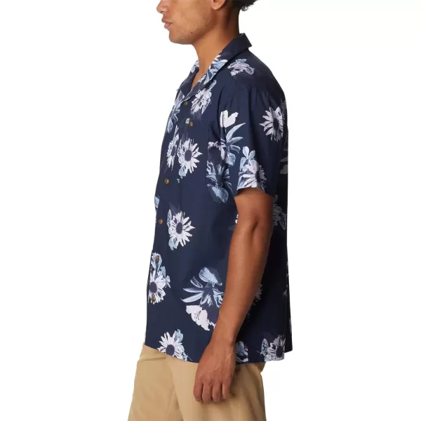 imageColumbia Mens Pine Canyon Short SleeveCollegiate Navy Staycation