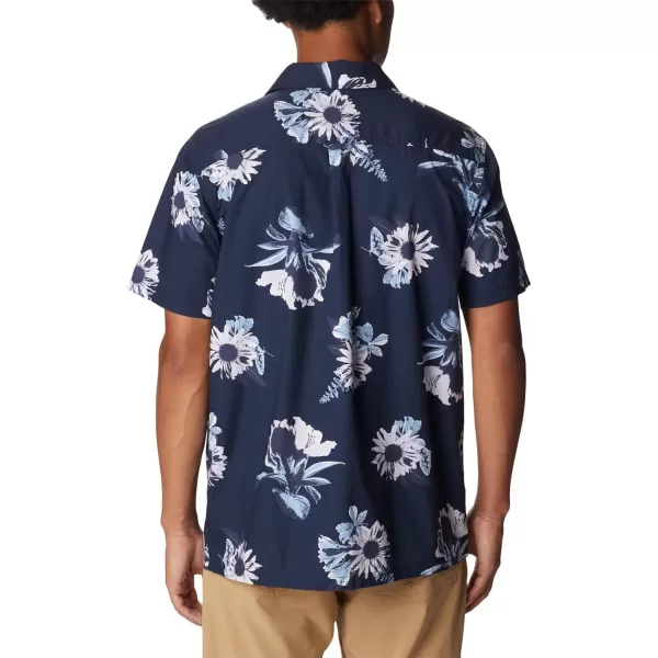 imageColumbia Mens Pine Canyon Short SleeveCollegiate Navy Staycation