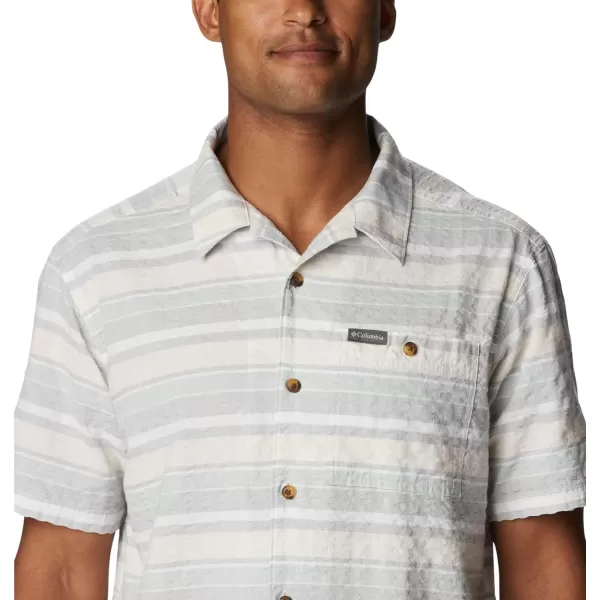 imageColumbia Mens Pine Canyon Short SleeveColumbia Grey Stripe
