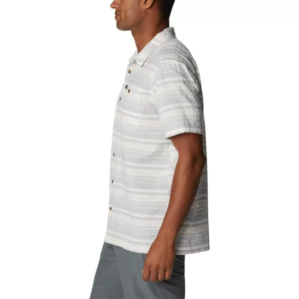 imageColumbia Mens Pine Canyon Short SleeveColumbia Grey Stripe