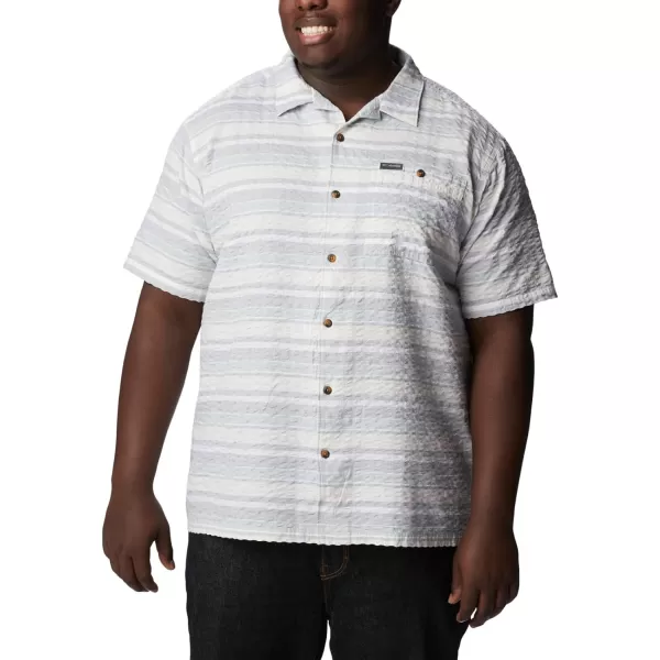imageColumbia Mens Pine Canyon Short SleeveColumbia Grey Stripe