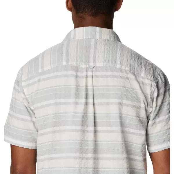 imageColumbia Mens Pine Canyon Short SleeveColumbia Grey Stripe