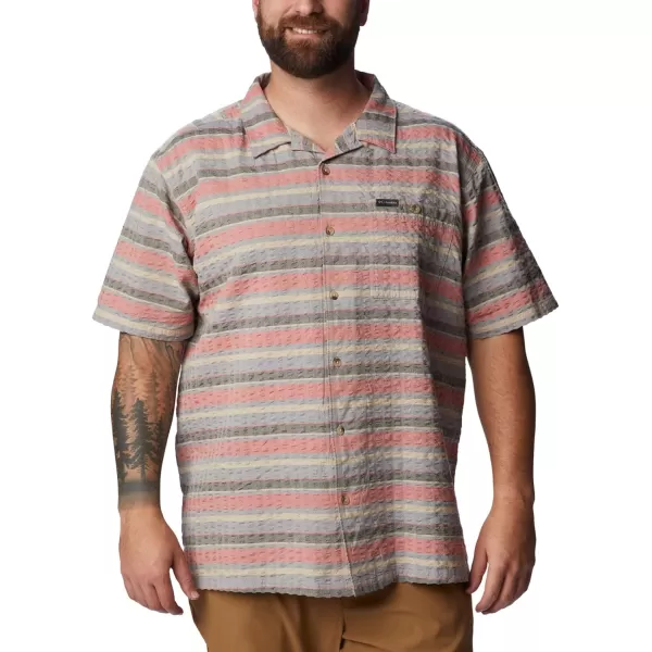 imageColumbia Mens Pine Canyon Short SleeveSpicy Stripe
