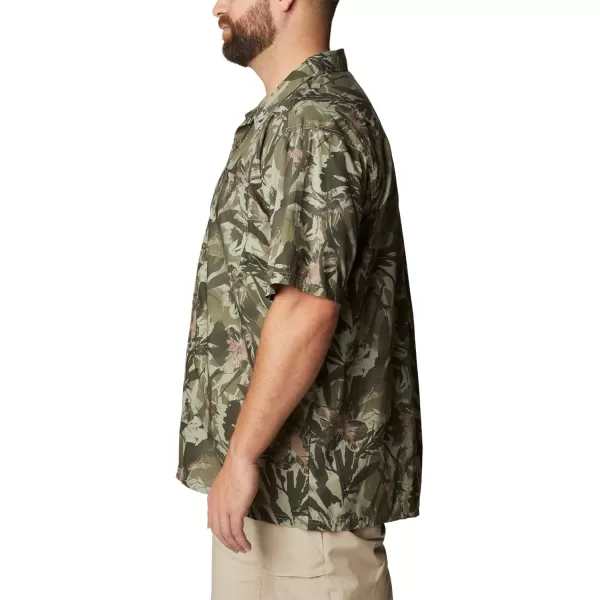imageColumbia Mens Pine Canyon Short SleeveStone Green Floriculture