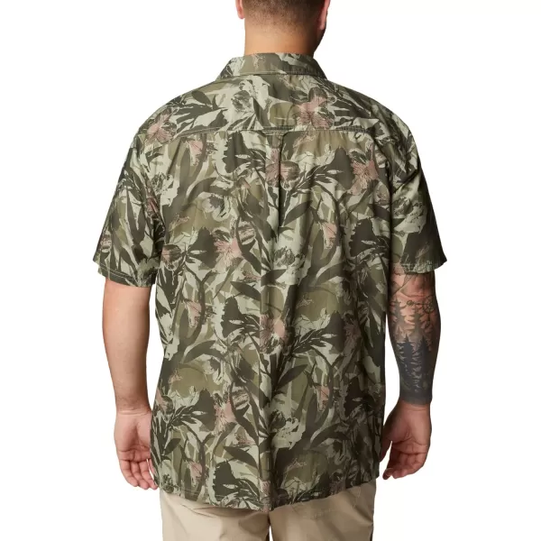 imageColumbia Mens Pine Canyon Short SleeveStone Green Floriculture