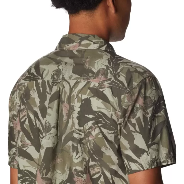 imageColumbia Mens Pine Canyon Short SleeveStone Green Floriculture