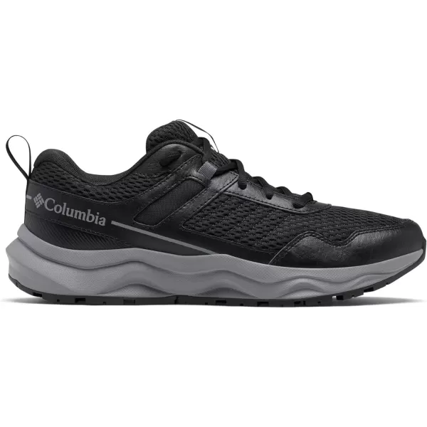 imageColumbia Mens Plateau Hiking ShoeBlackTitanium Grey Steel