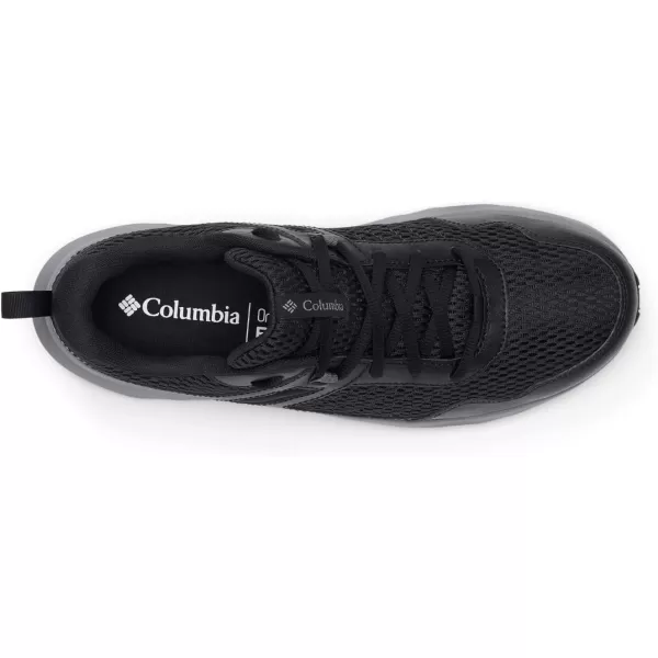imageColumbia Mens Plateau Hiking ShoeBlackTitanium Grey Steel