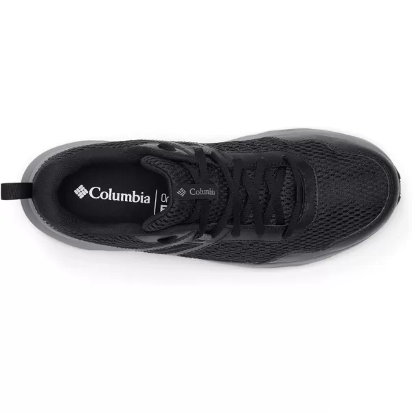 imageColumbia Mens Plateau Hiking ShoeBlackTitanium Grey Steel