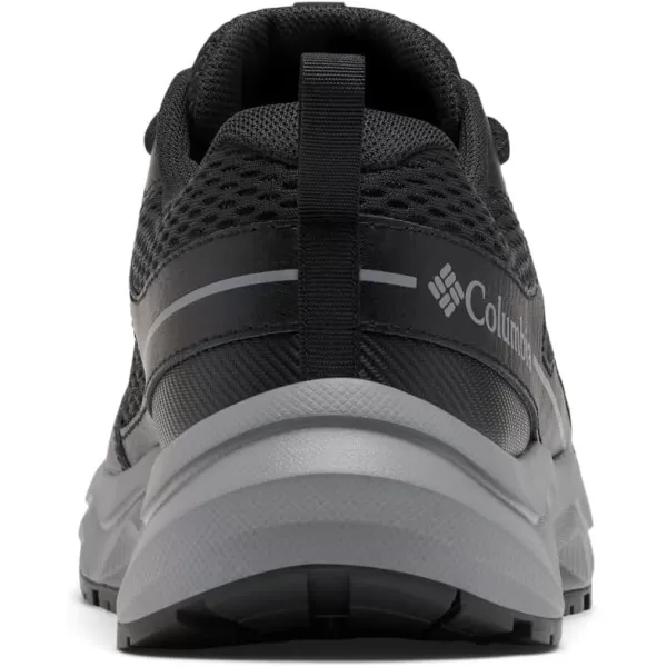 imageColumbia Mens Plateau Hiking ShoeBlackTitanium Grey Steel