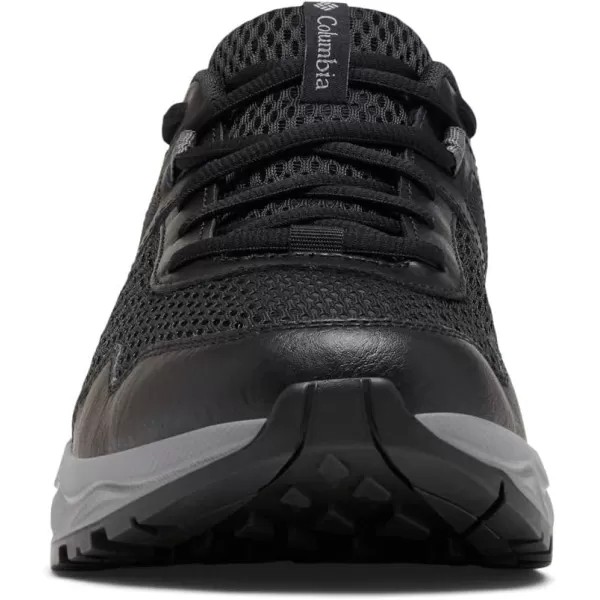 imageColumbia Mens Plateau Hiking ShoeBlackTitanium Grey Steel
