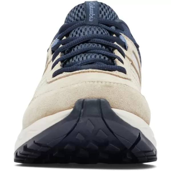 imageColumbia Mens Plateau Venture Hiking ShoeCanvas TanBlue Dusk