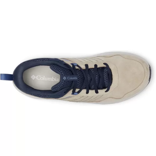 imageColumbia Mens Plateau Venture Hiking ShoeCanvas TanBlue Dusk